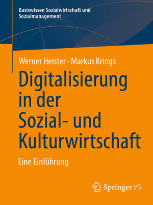 cover image of Digitalisierung in der Sozial- und Kulturwirtschaft